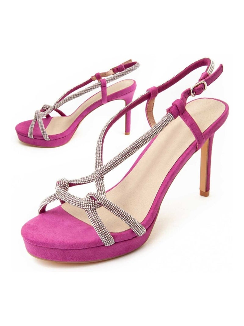 Montevita Sandale À Talons Sandale2 Rose - Kiabi