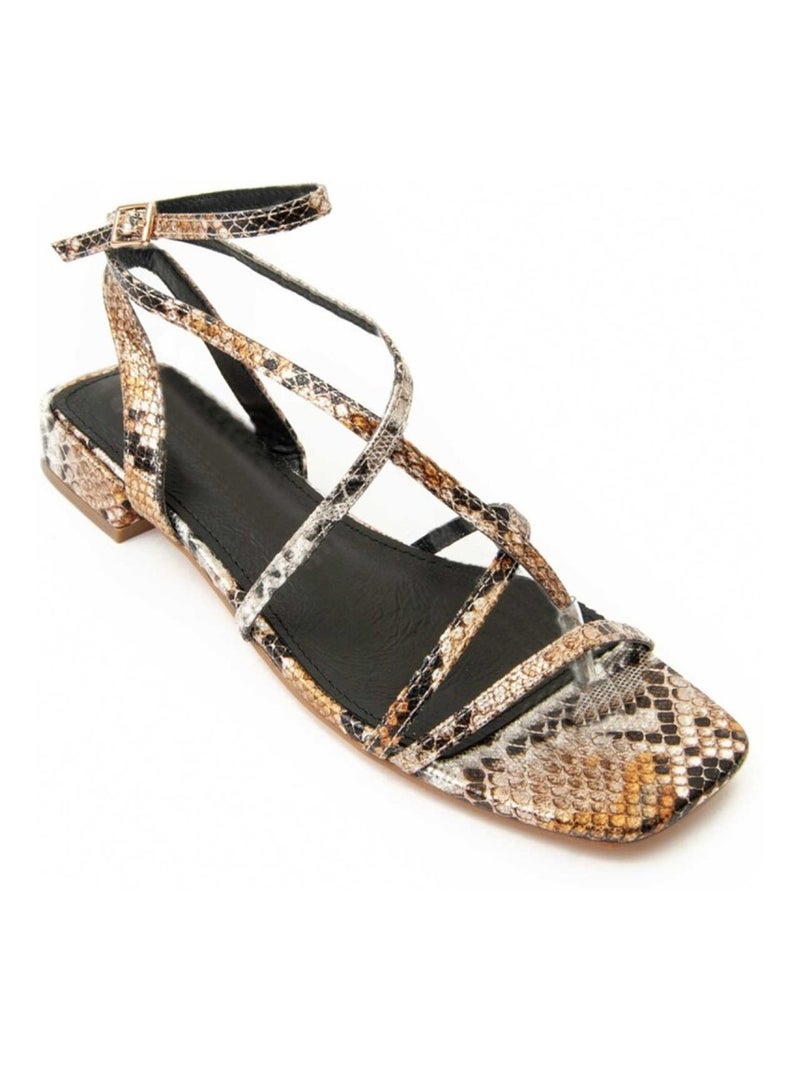 Montevita Sandale À Talons Sandalo2 Doré/or - Kiabi