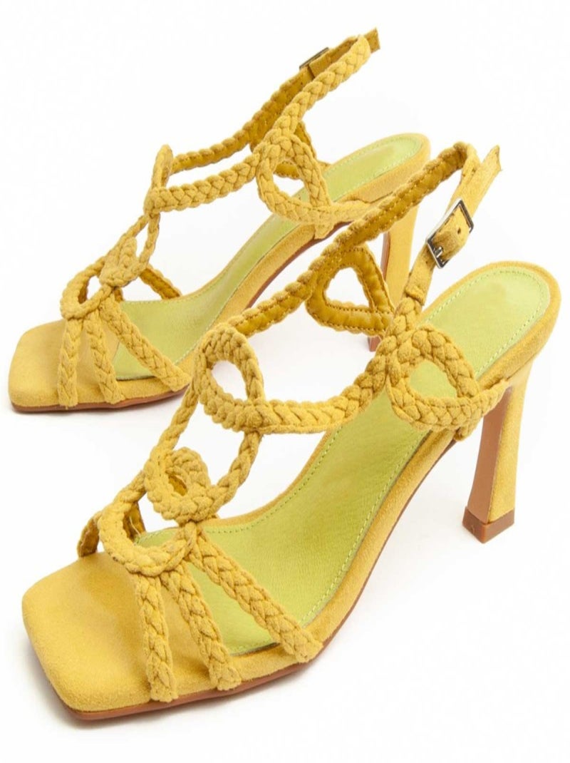 Montevita Sandale À Talons Sanndal20 Vert - Kiabi