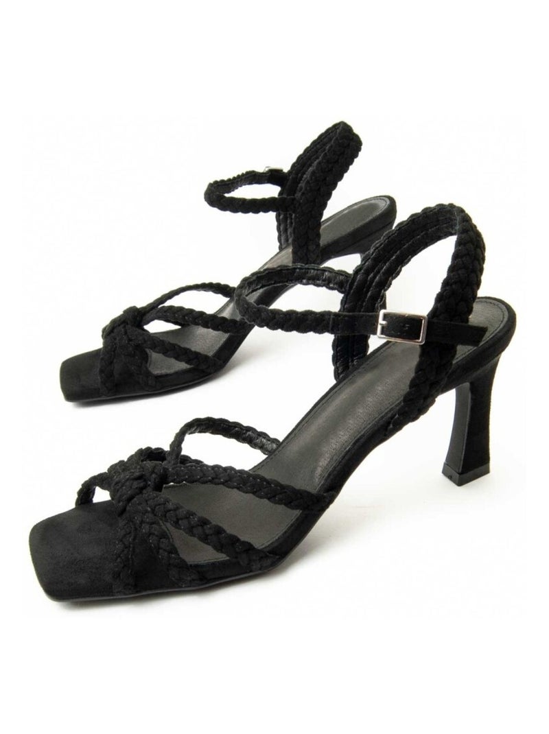 Montevita Sandale À Talons Sanndal22 Noir - Kiabi