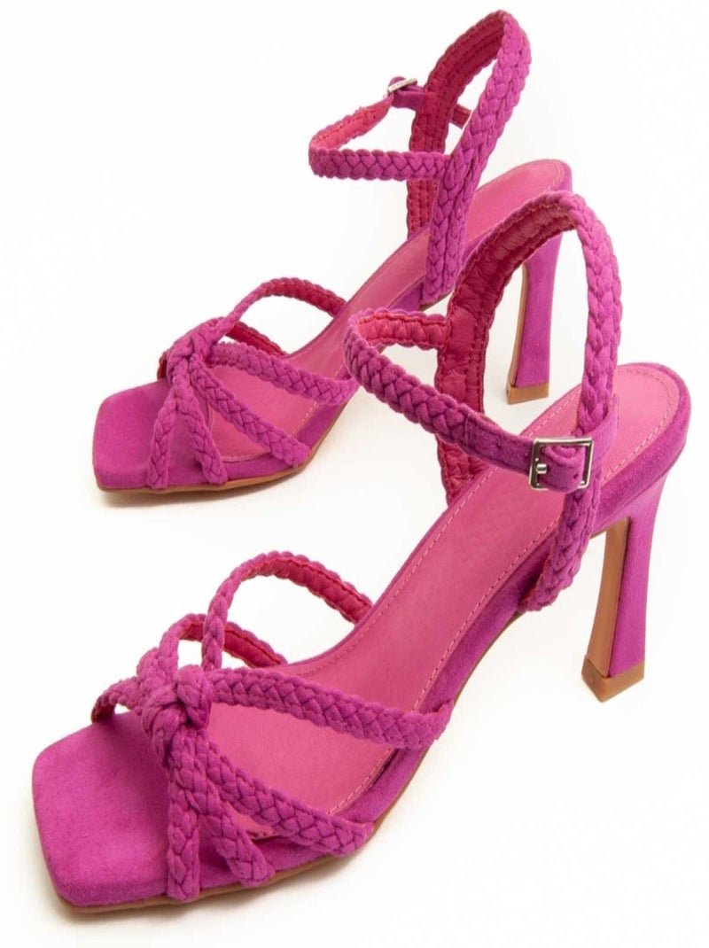 Montevita Sandale À Talons Sanndal22 Rose - Kiabi