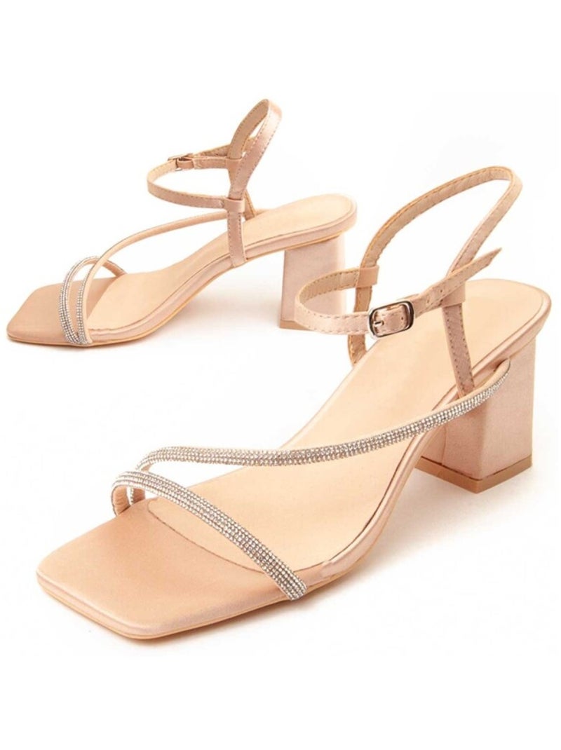 Montevita Sandale À Talons Sanndarey Rose - Kiabi