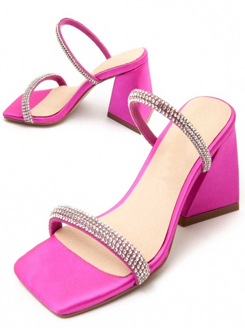 Montevita Sandale À Talons Sanndarey2 Rose - Kiabi