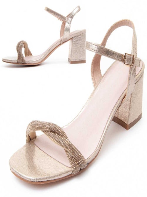 Montevita Sandale À Talons Strassand22 - Kiabi