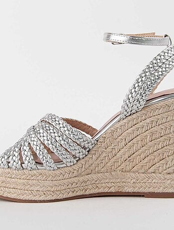 Montevita Sandale Compensée En Esparte Salia3