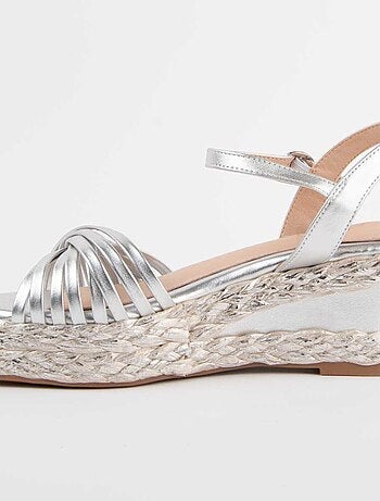 Montevita Sandale Compensée En Esparte Salia4