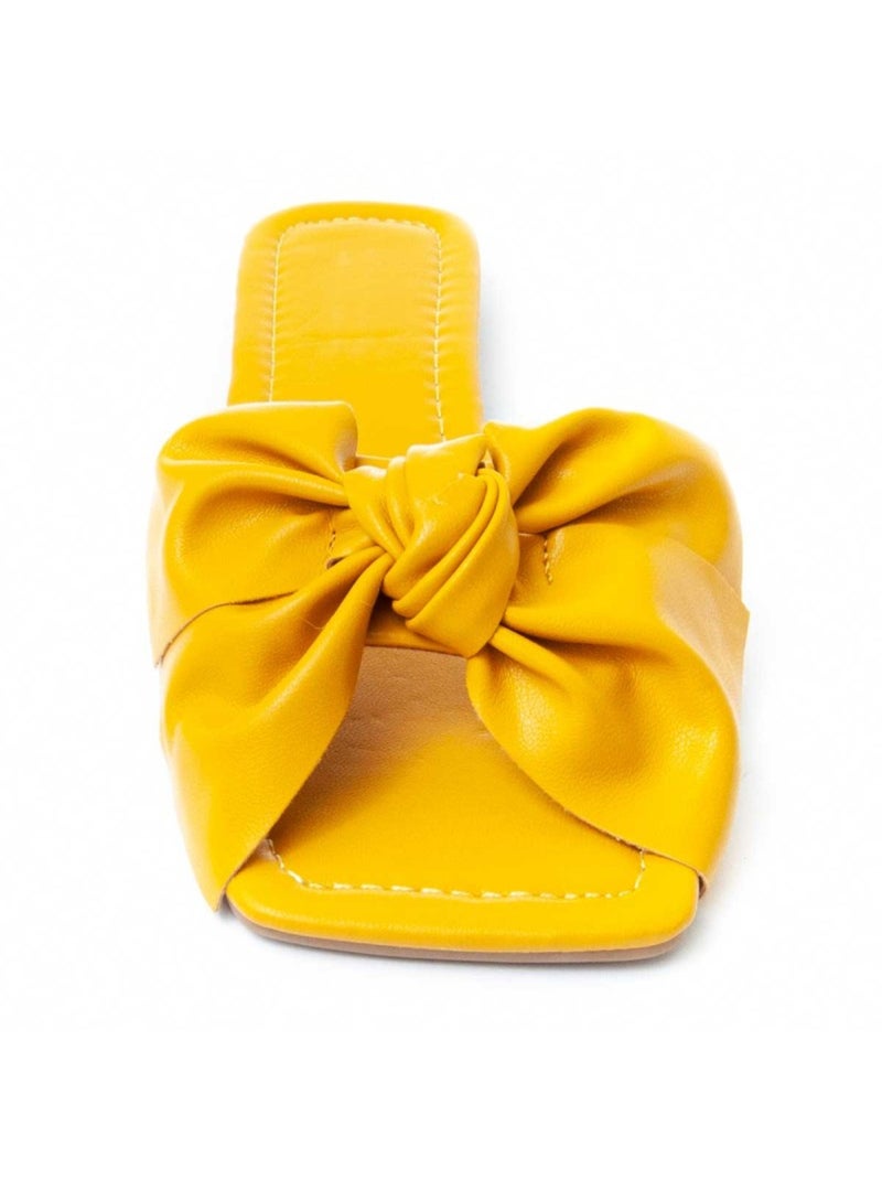 Montevita Sandale Plate Palanti2 Jaune - Kiabi