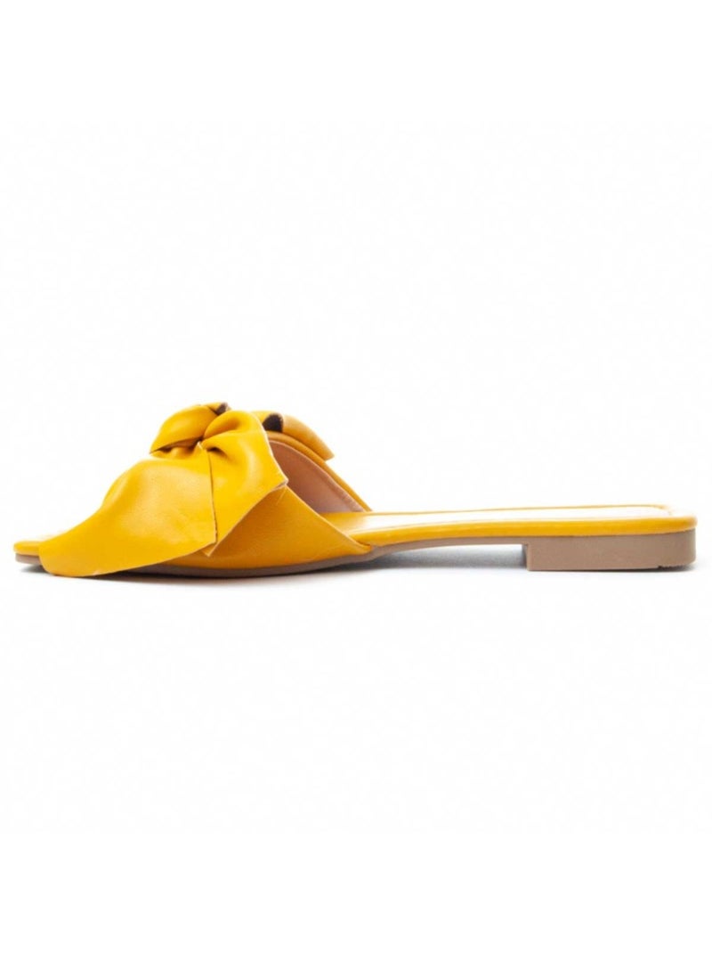 Montevita Sandale Plate Palanti2 Jaune - Kiabi