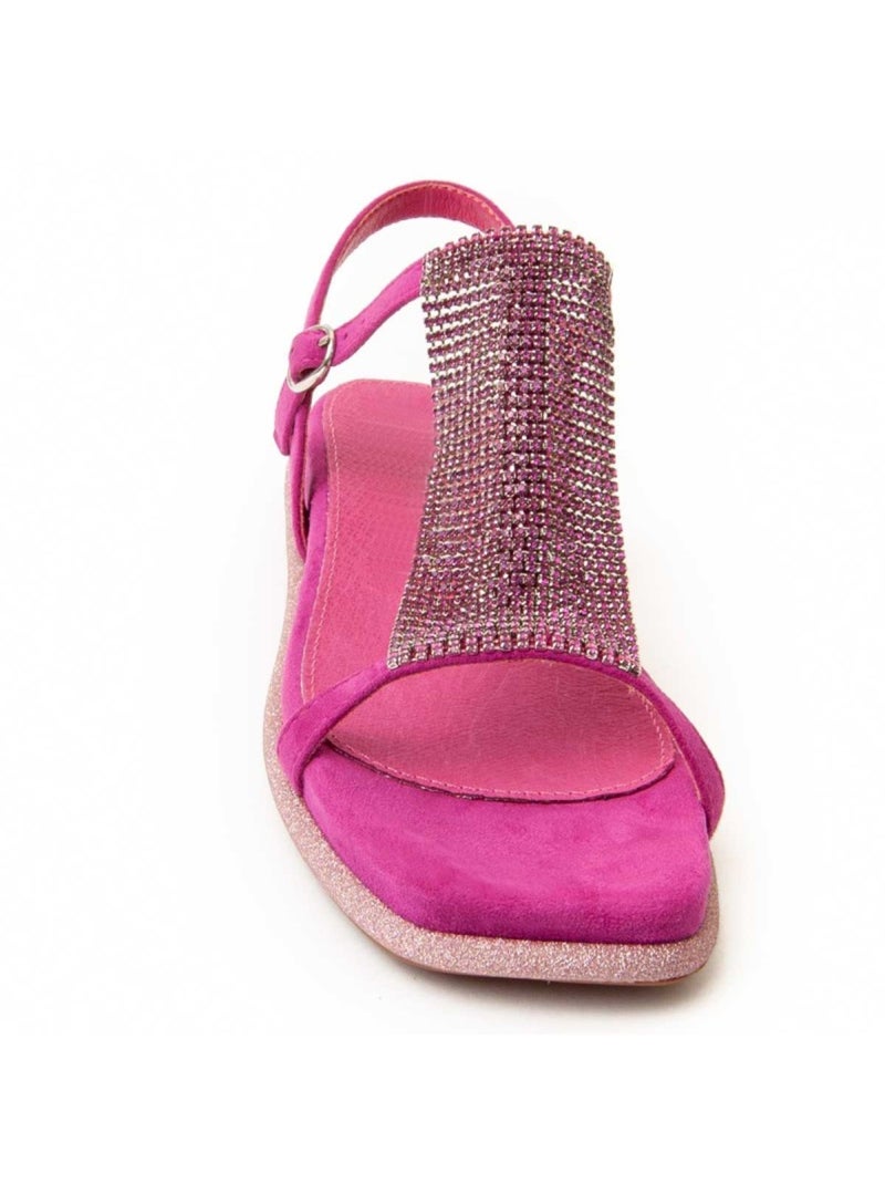 Montevita Sandale Plate Sandsum2 Rose - Kiabi