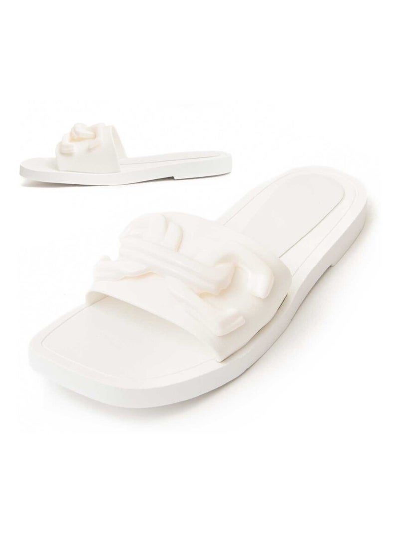 Montevita Sandale Plate Summi2 Blanc - Kiabi