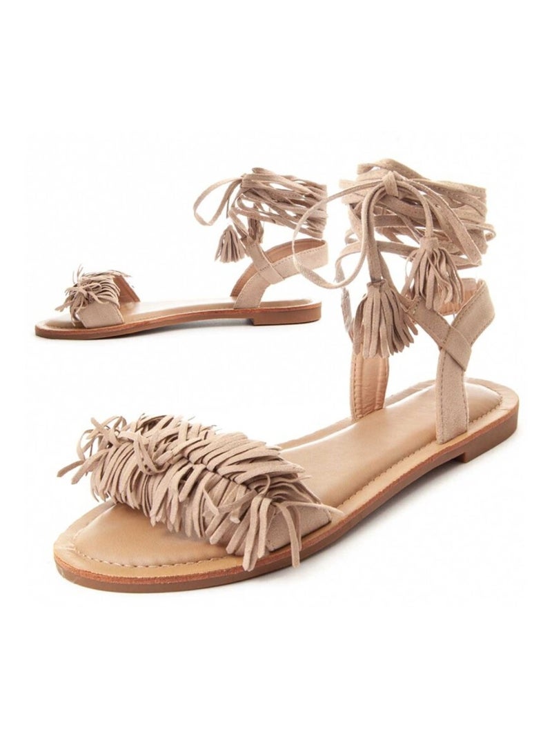 Montevita Sandale Plate Xena Beige - Kiabi
