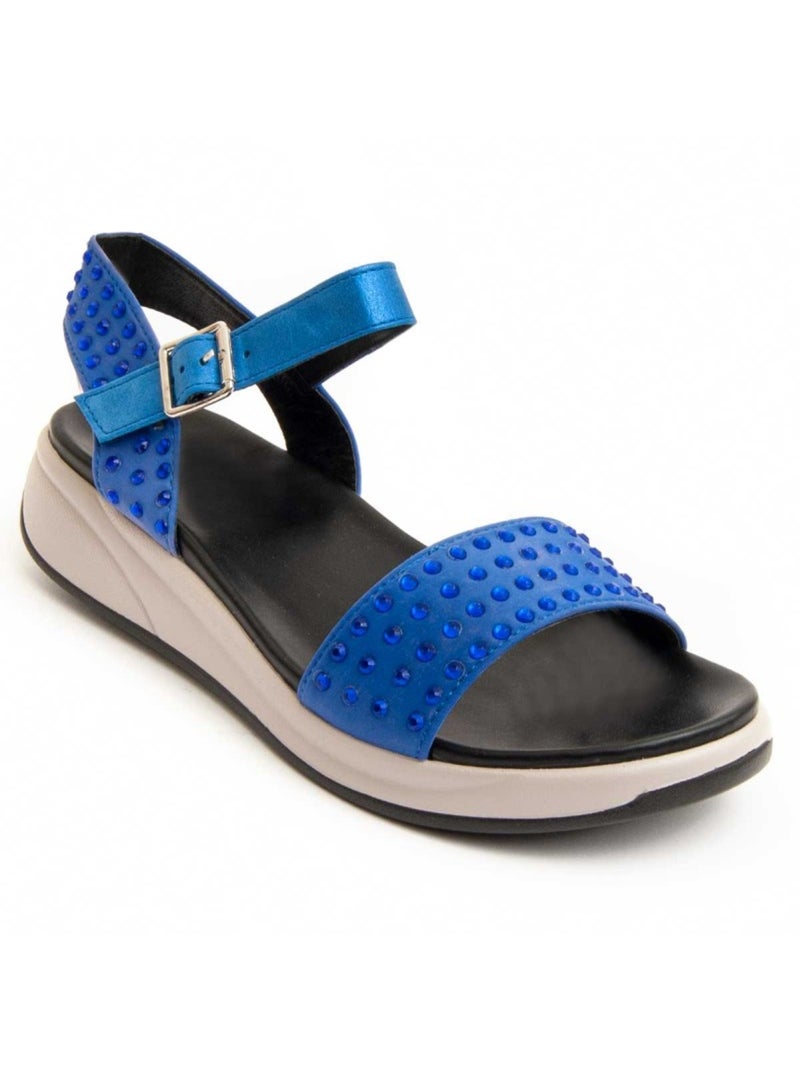 Montevita Sandale Plateforme Craig4 Bleu - Kiabi