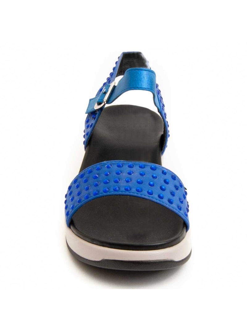 Montevita Sandale Plateforme Craig4 Bleu - Kiabi