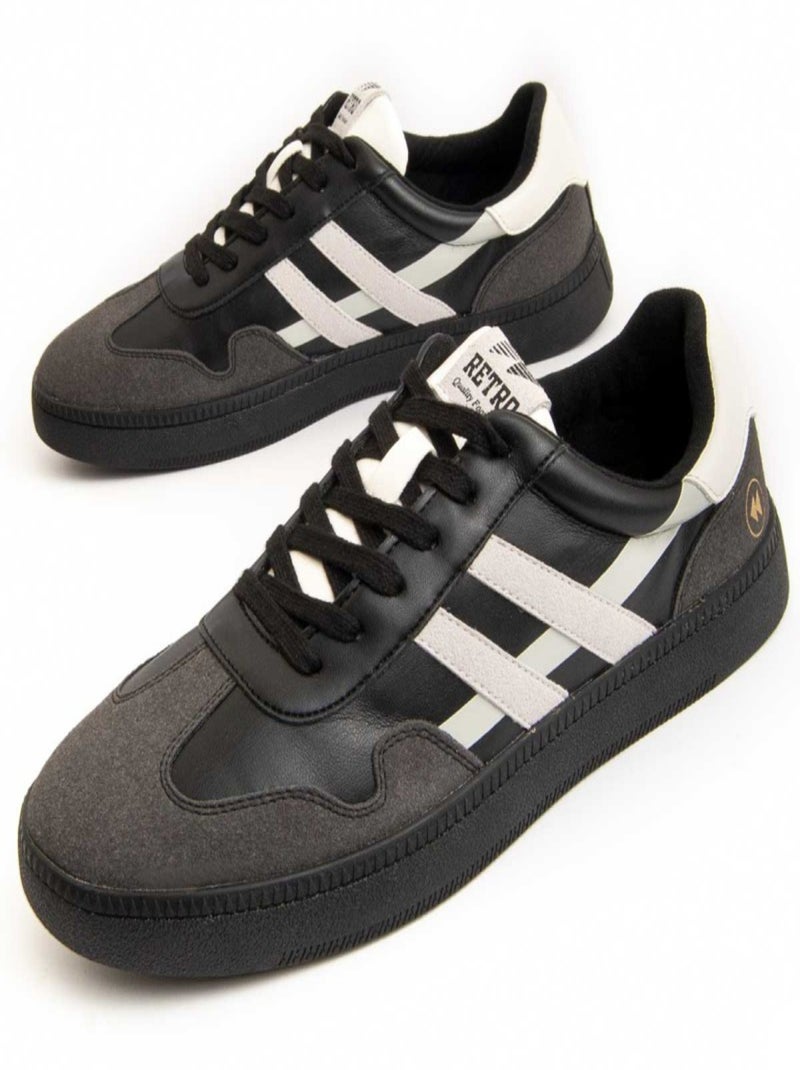 Montevita Sportif Retro Noir - Kiabi