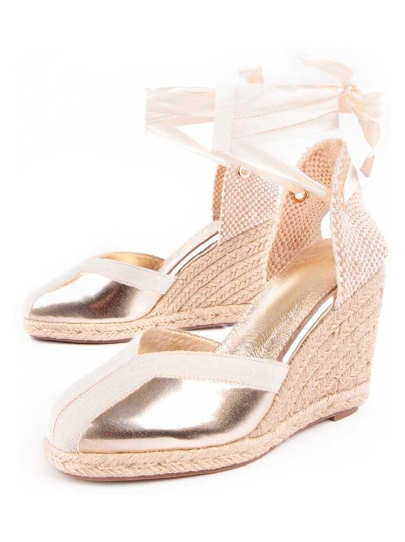 Montevita Wedge Sparto Balenci2 Doré/or - Kiabi