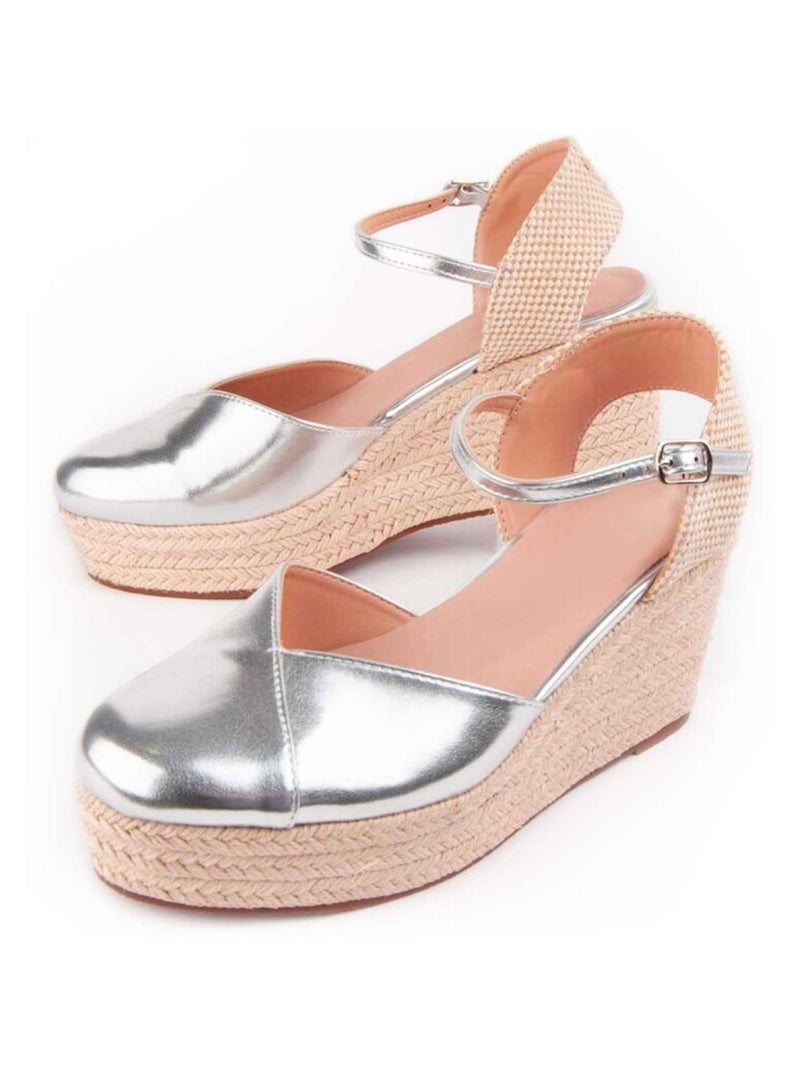 Montevita Wedge Sparto Balenci3 Doré/or - Kiabi