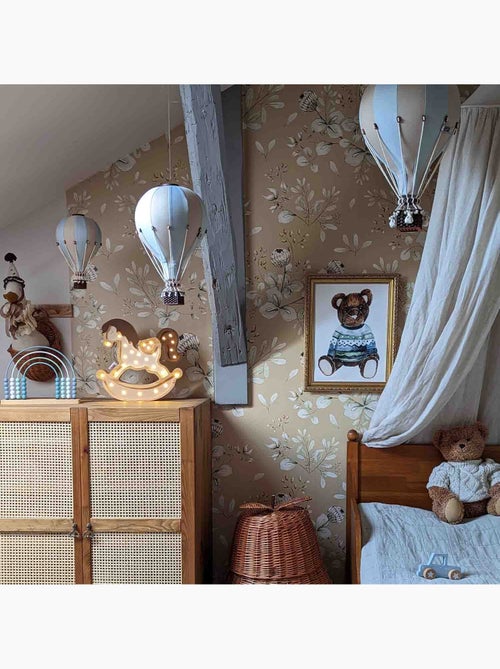 Montgolfière décorative Ø 20 cm / hauteur 33 cm - Kiabi