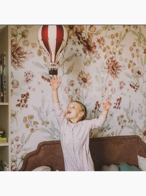 Montgolfière décorative Ø 20 cm / hauteur 33 cm - Kiabi