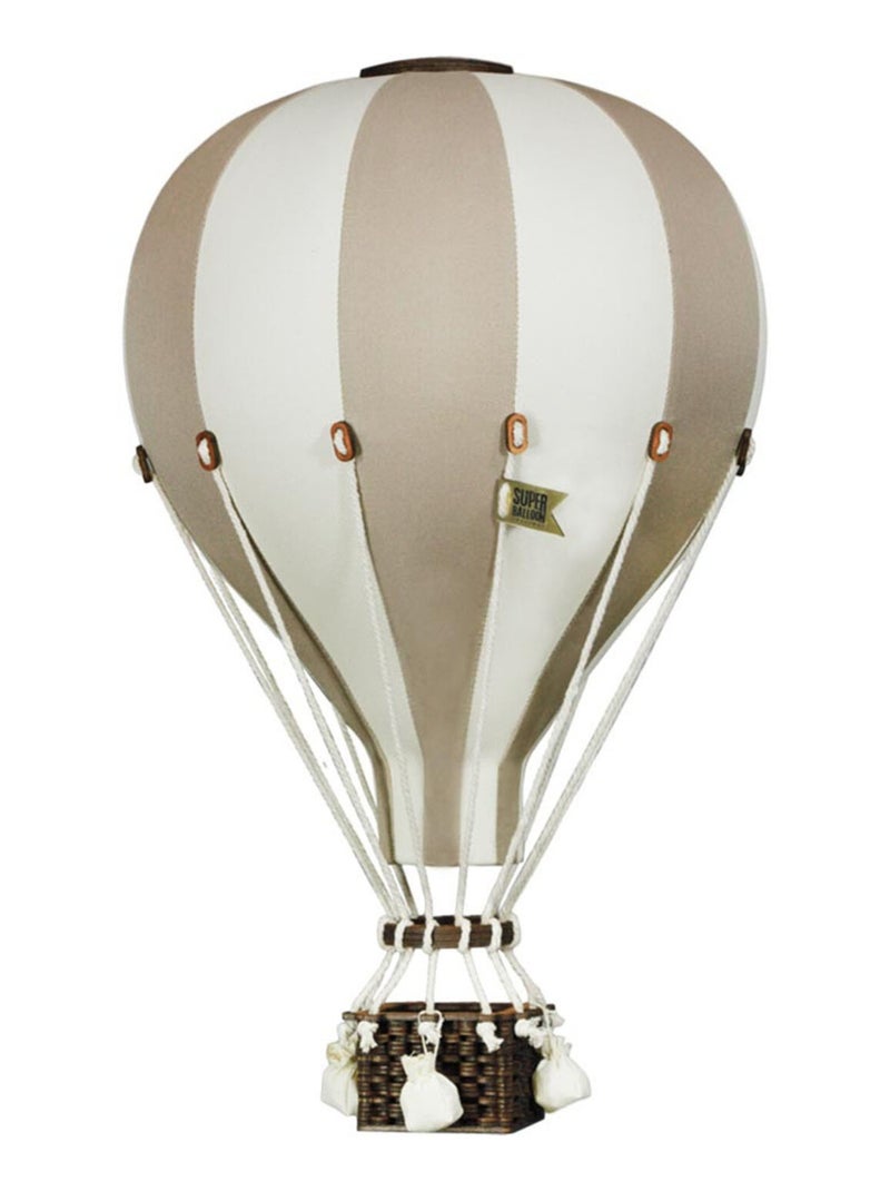 Montgolfière décorative Ø 30 cm / hauteur 50 cm Beige - Kiabi