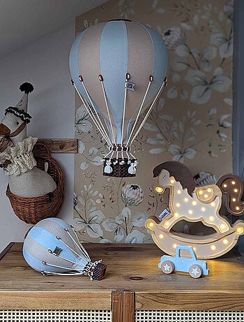 Montgolfière décorative Ø 30 cm / hauteur 50 cm