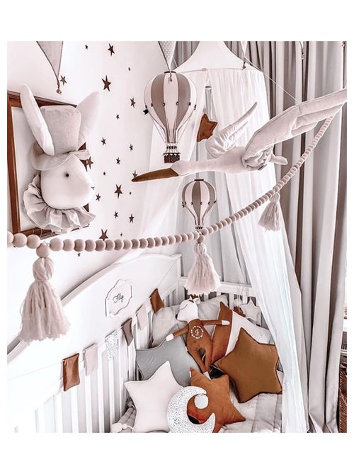 Montgolfière décorative Ø 30 cm / hauteur 50 cm - Kiabi