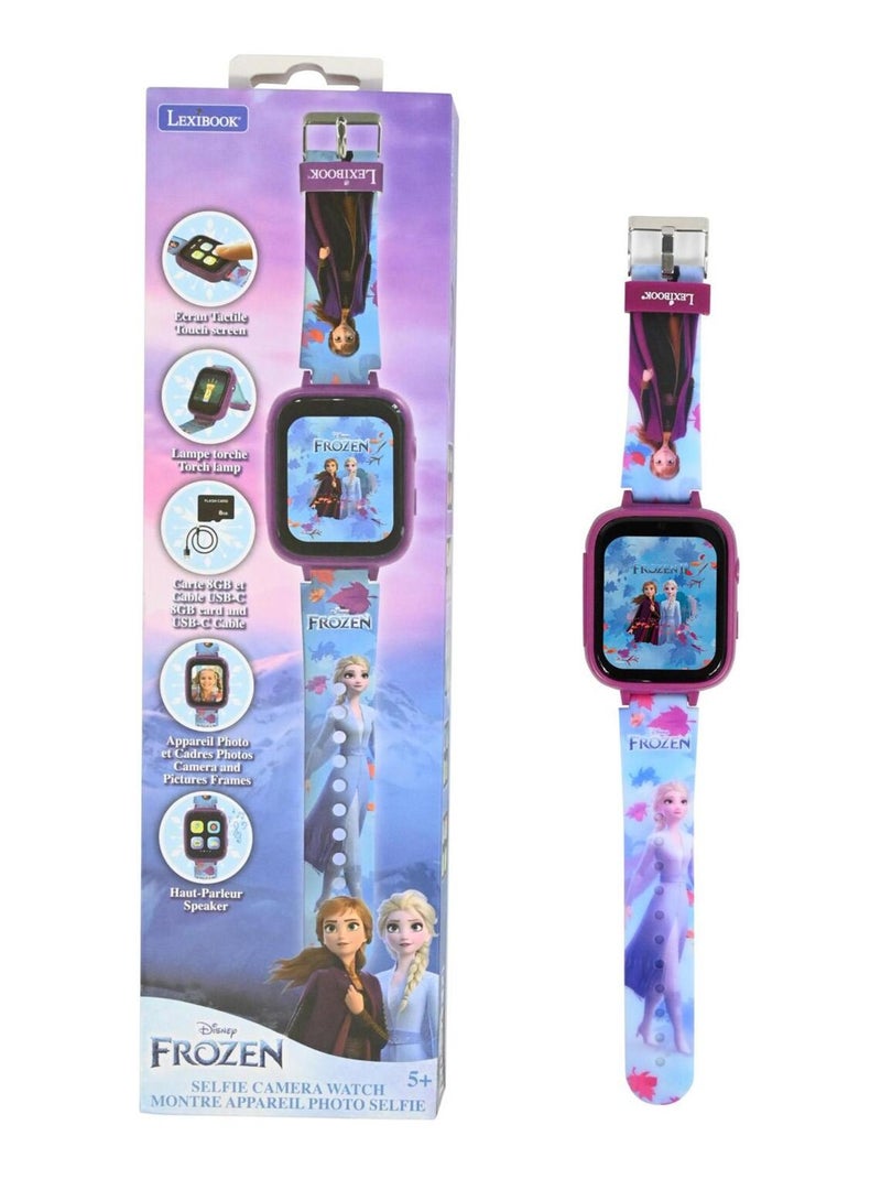 Montre avec camera Reine Des Neiges Bleu - Kiabi