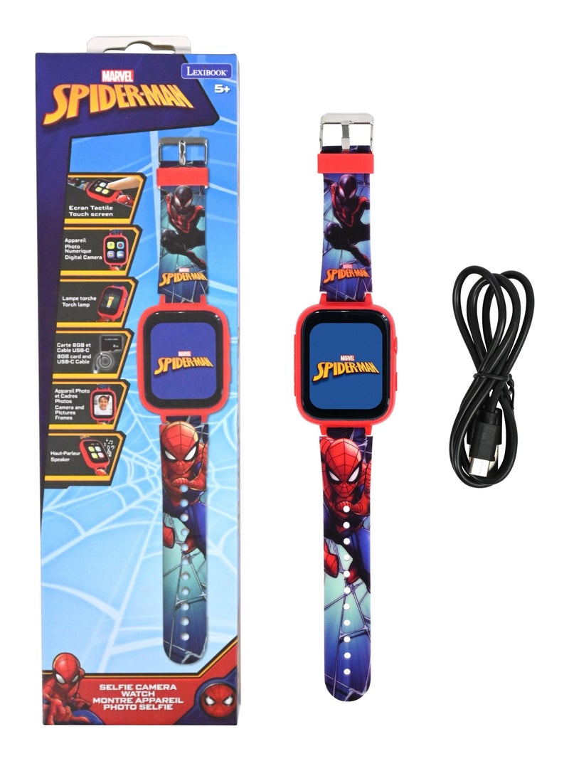 Montre avec camera Spider-Man Rouge Enfant Kiabi