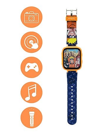 Montre avec écran couleurs Naruto avec camera et carte mémoire de 8 Go