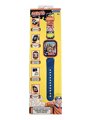 Montre avec écran couleurs Naruto avec camera et carte mémoire de 8 Go