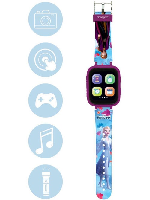 Montre bluetooth avec écran couleurs frozen avec camera et carte mémoire de 8 go - Kiabi