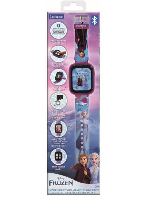 Montre bluetooth avec écran couleurs frozen avec camera et carte mémoire de 8 go - Kiabi