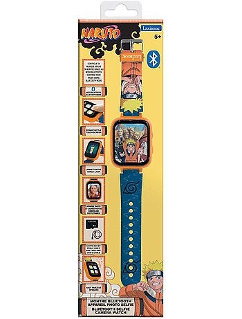 Montre bluetooth avec écran couleurs naruto avec camera et carte mémoire de 8 go