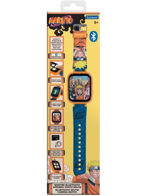 Montre bluetooth avec écran couleurs naruto avec camera et carte mémoire de 8 go - Kiabi