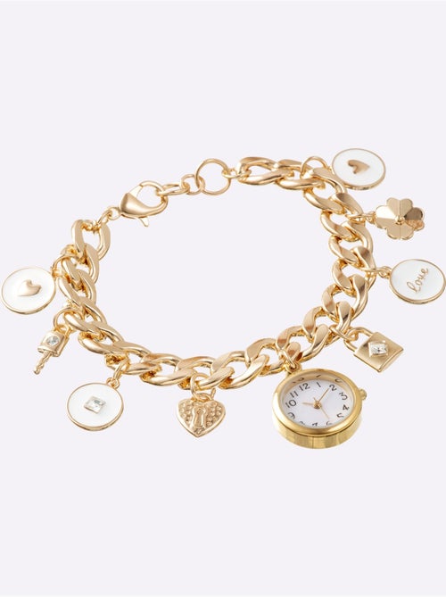 Montre Design Gourmette - Taille Standard - helline - Kiabi