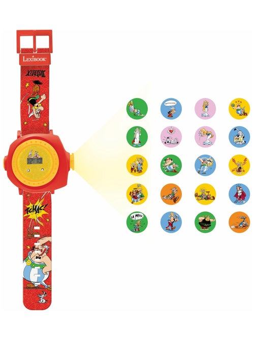 Montre digitale avec projection Astérix - Kiabi