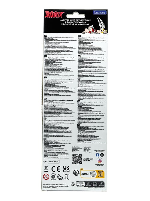 Montre digitale avec projection Astérix - Kiabi