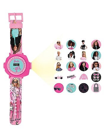 Montre digitale avec projection Barbie