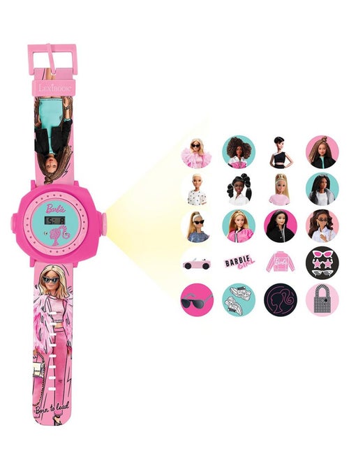 Montre digitale avec projection Barbie - Kiabi