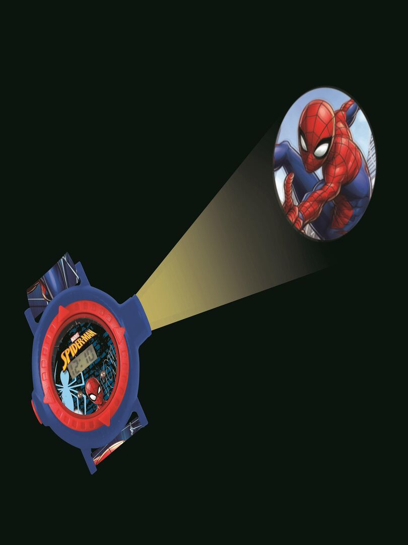 Montre Digitale Avec Projection De 20 Images Design Spiderman - N/A - Kiabi  - 14.99€