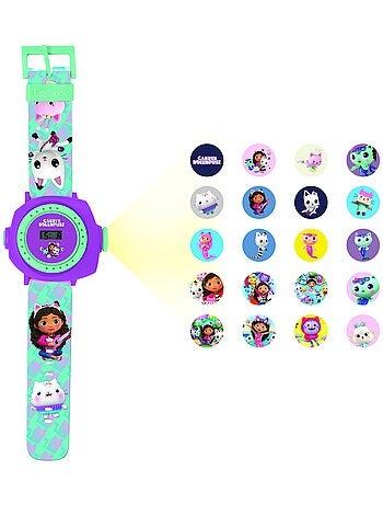 Montre digitale avec projection Gabby et la Maison Magique