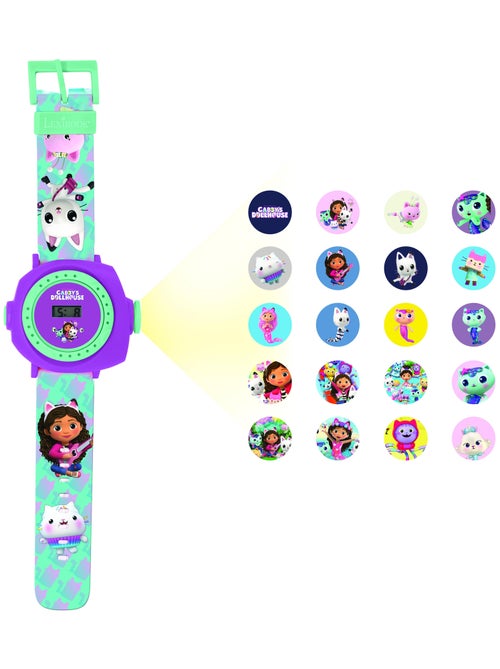 Montre digitale avec projection Gabby et la Maison Magique - Kiabi