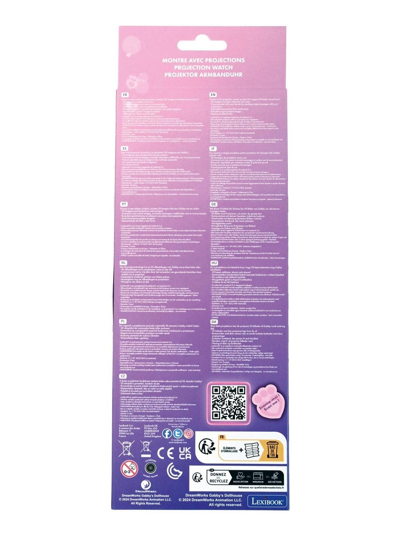 Montre digitale avec projection Gabby et la Maison Magique Bleu - Kiabi