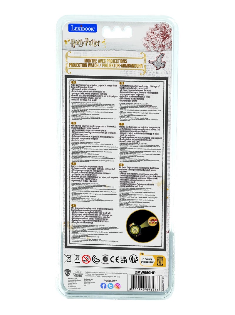 Montre digitale avec projection Harry Potter Beige - Kiabi