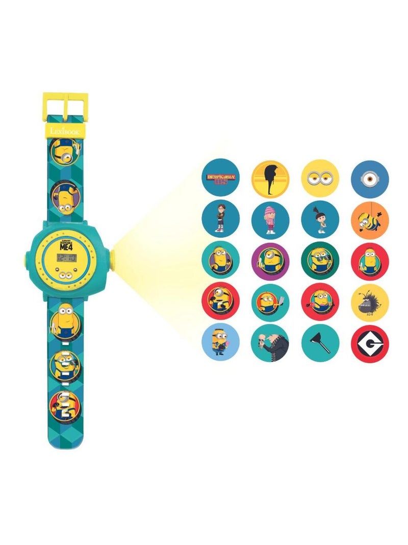 Montre digitale avec projection Les Minions Bleu - Kiabi