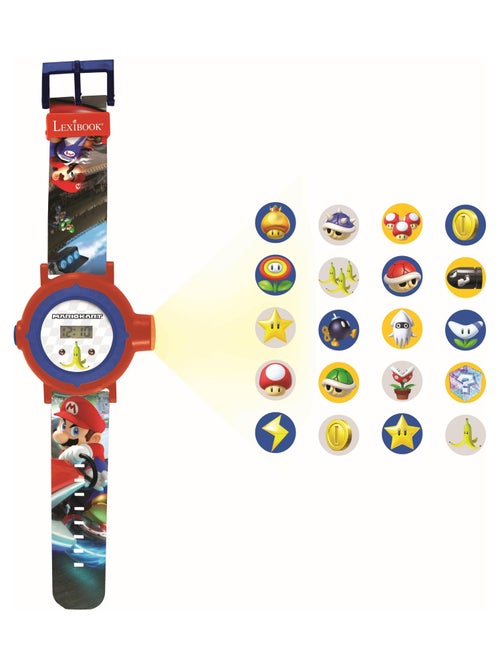Montre digitale avec projection Mario Kart - Kiabi