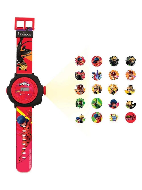 Montre digitale avec projection Miraculous - Kiabi