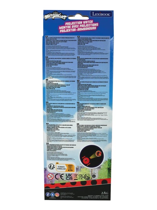 Montre digitale avec projection Miraculous - Kiabi