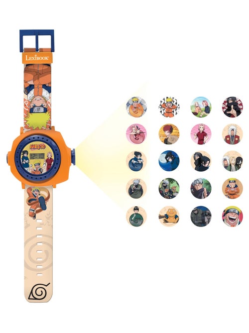 Montre digitale avec projection Naruto - Kiabi