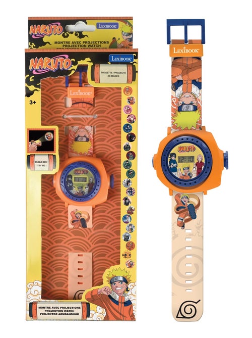 Montre digitale avec projection Naruto - Kiabi