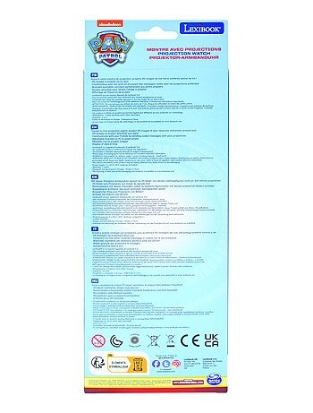 Montre digitale avec projection Pat' Patrouille